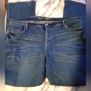 Women's old navy size 18 regular blue jeans